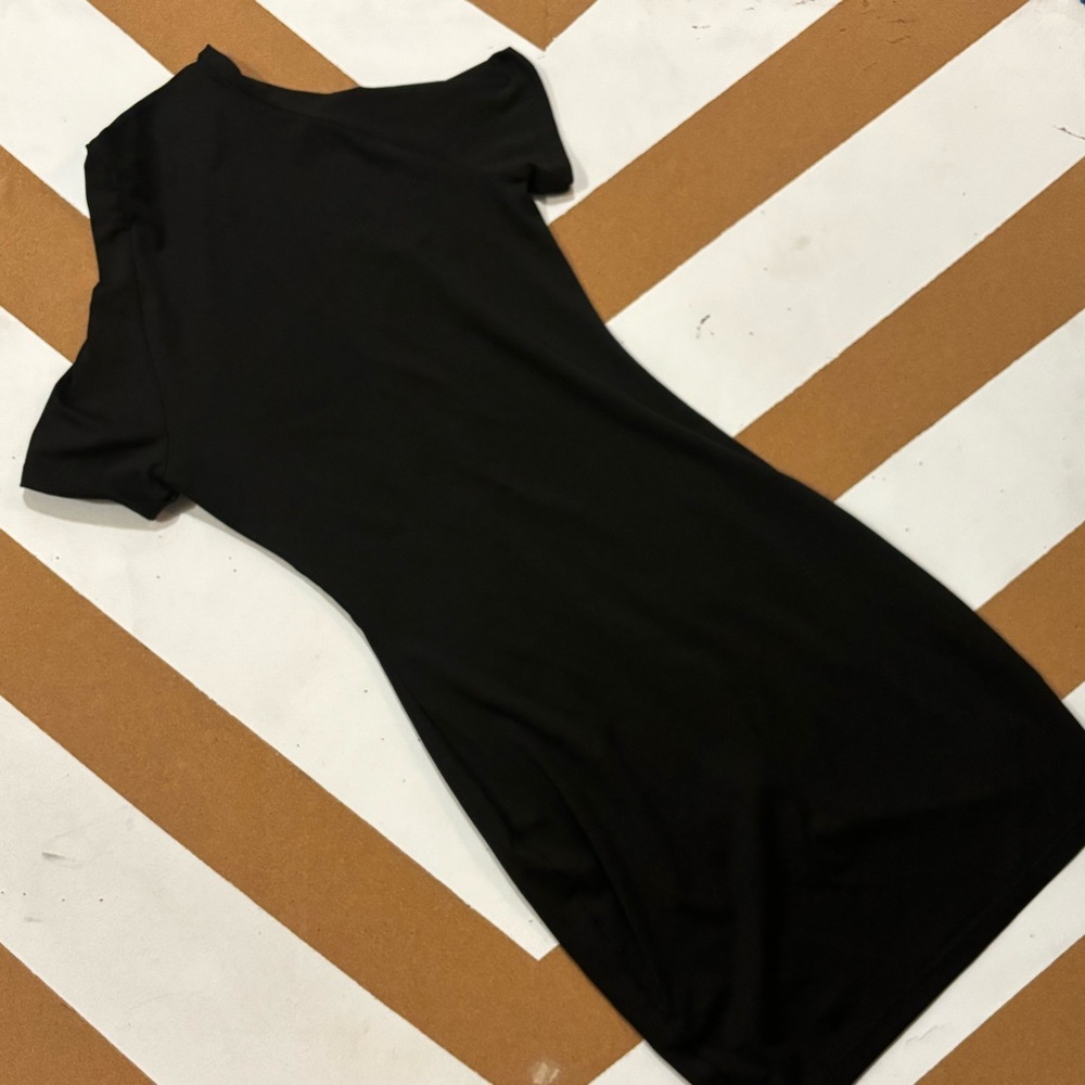 Black Classy midi dress